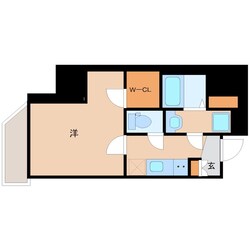 出屋敷駅 徒歩7分 11階の物件間取画像